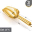 Set 4 Cucharas Acero Inox 3oz para Caramelos Hielo