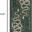 Alfombra lavable 2x6ft antiderrap pelo bajo