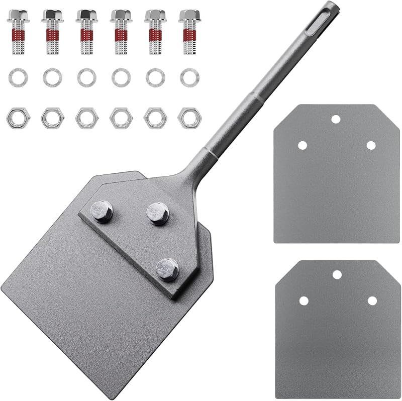 Kit raspador suelo SDS Plus 4" cuchillas repuesto