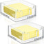 Soporte notas adhesivas acrílicas 3.94x3.94" transparente