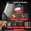 Luz trabajo LED magnética 7 modos recargable rotación 180°