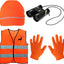 Disfraz caza naranja Blaze para niños con chaleco y gorro