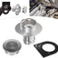 Cuello tanque combustible aluminio 17-2530 con tapa