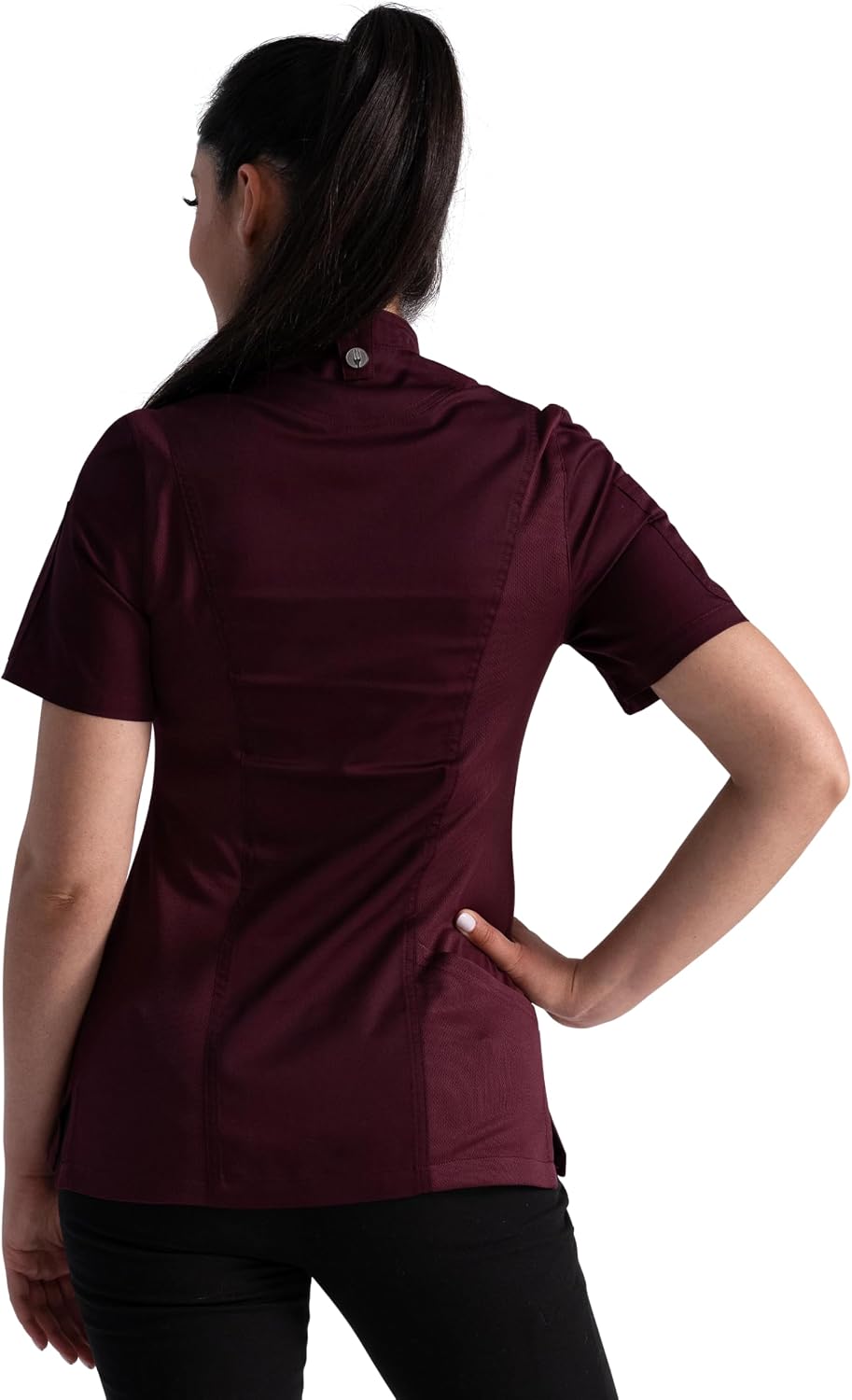 Abrigo Chef para Mujer Térmico con Capucha y Bolsillos