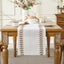 Camino mesa rústico bordado 13x36pulg decoración granja