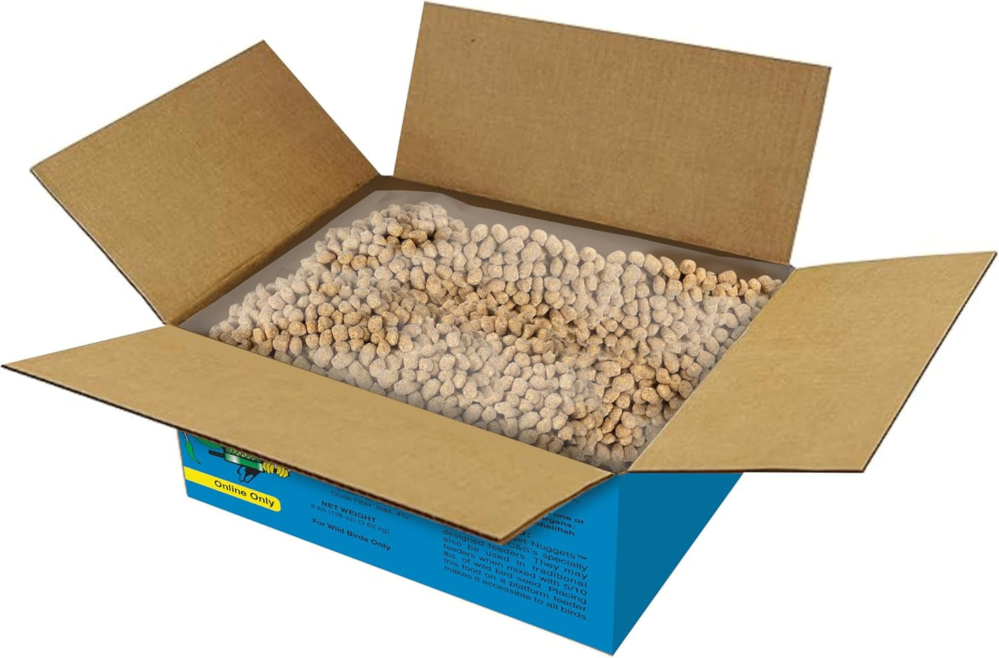 Comida para pájaros madera picabuey 8lb