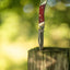 Cuchillo plegable acero inox 5.1" mango madera