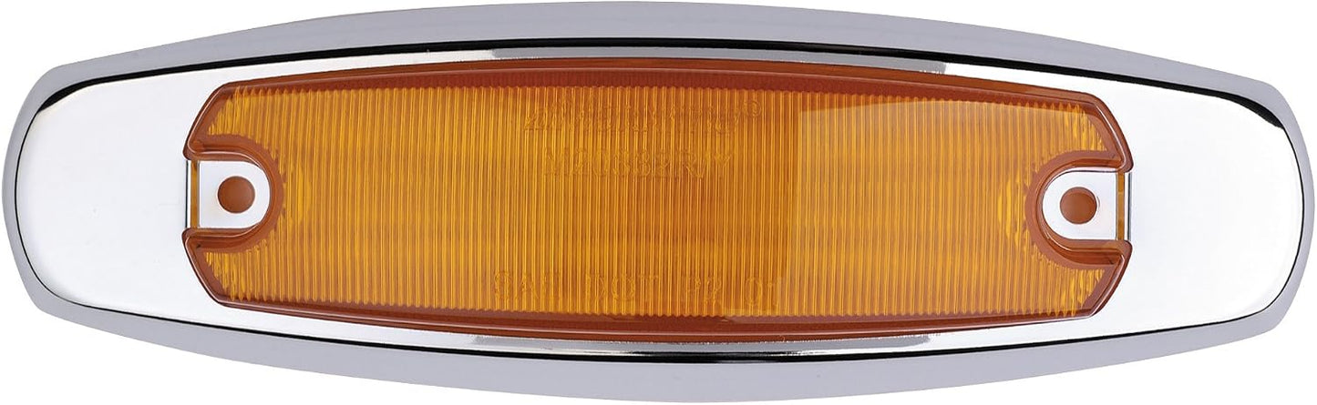 Luz marcador liquidación ámbar 6"