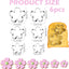 Set 6 cortadores flores acero inox para galletas y fondant