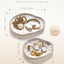 Set 2 Pzas Plato Joyas con Tarjeta Regalo