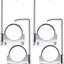 Abrazadera universal escape 3" con colgador coche camion