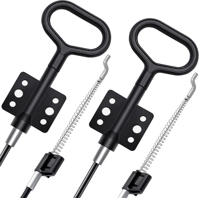 Pzas repuesto cable reclinable anillo D punta S 5" set 2
