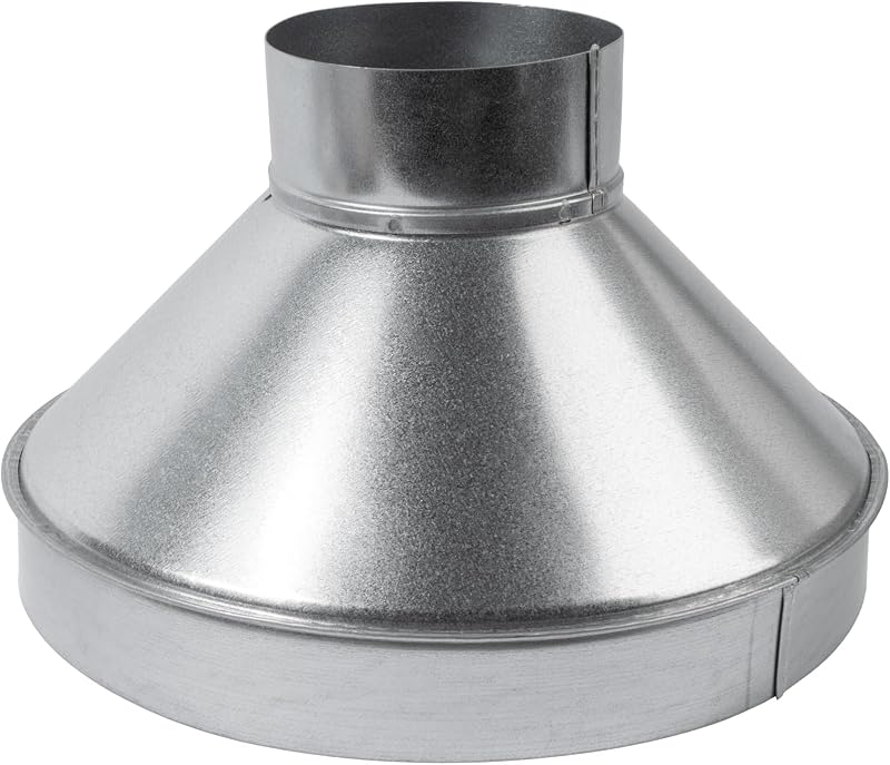 Reductor conducto acero galvanizado 10 a 4 pulg