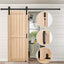 Kit herrajes puerta corrediza granero 8ft ajustable