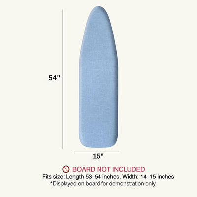 Funda tabla planchar 15x54pulg algodón acolchado