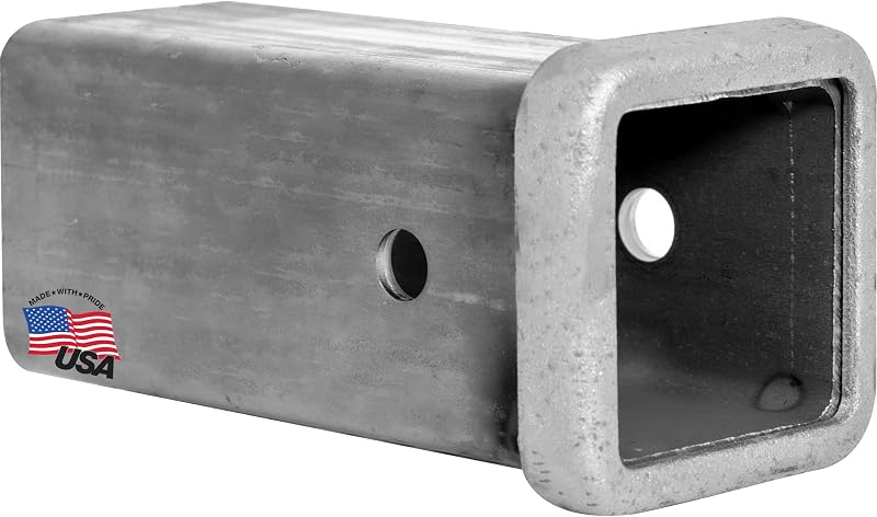 Tubo receptor liso 3pulg vástago 8pulg