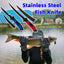 Juego cuchillos pesca filete cepillo escamas tijeras guantes