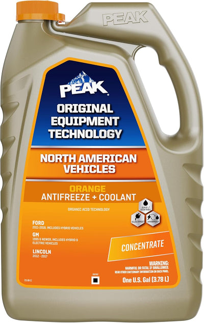Anticongelante concentrado naranja 1gal para vehículos