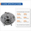 Conjunto cubo y rodamiento rueda delantera Nissan Rogue