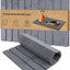 Tapete secado platos piedra 24x16pulg plegable gris
