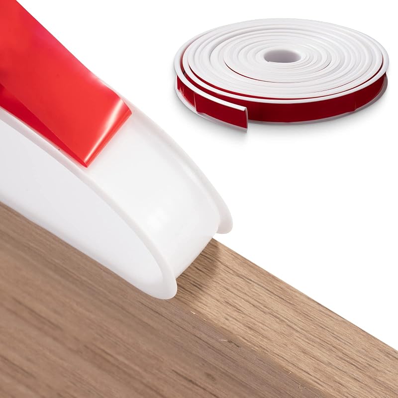 Tira borde U termoplástica autoadhesiva para muebles