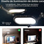Lámpara LED escritorio doble cara ajustable con perilla