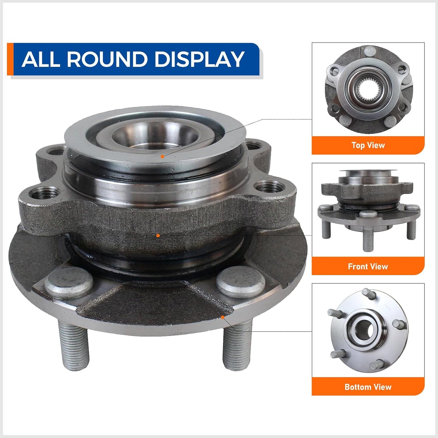 Conjunto cubo y rodamiento rueda delantera Nissan Rogue