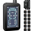 Sistema TPMS RV con pantalla LCD 4.3" 12 sensores