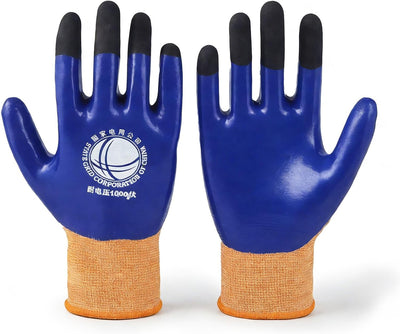 Guantes electricista aislados resistente alta voltaje