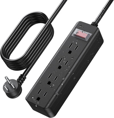 Tira alimentación cable extensión plano 15ft 1500j resistente