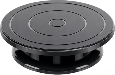 Plataforma giratoria flexible 360° de 11 pulgadas negra para pintura y manualidades