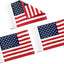 Bandera golf EE.UU. 8x6" nailon 420D doble cara