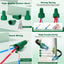 300 Tuercas Alambre Tierra Verdes 14-10 AWG