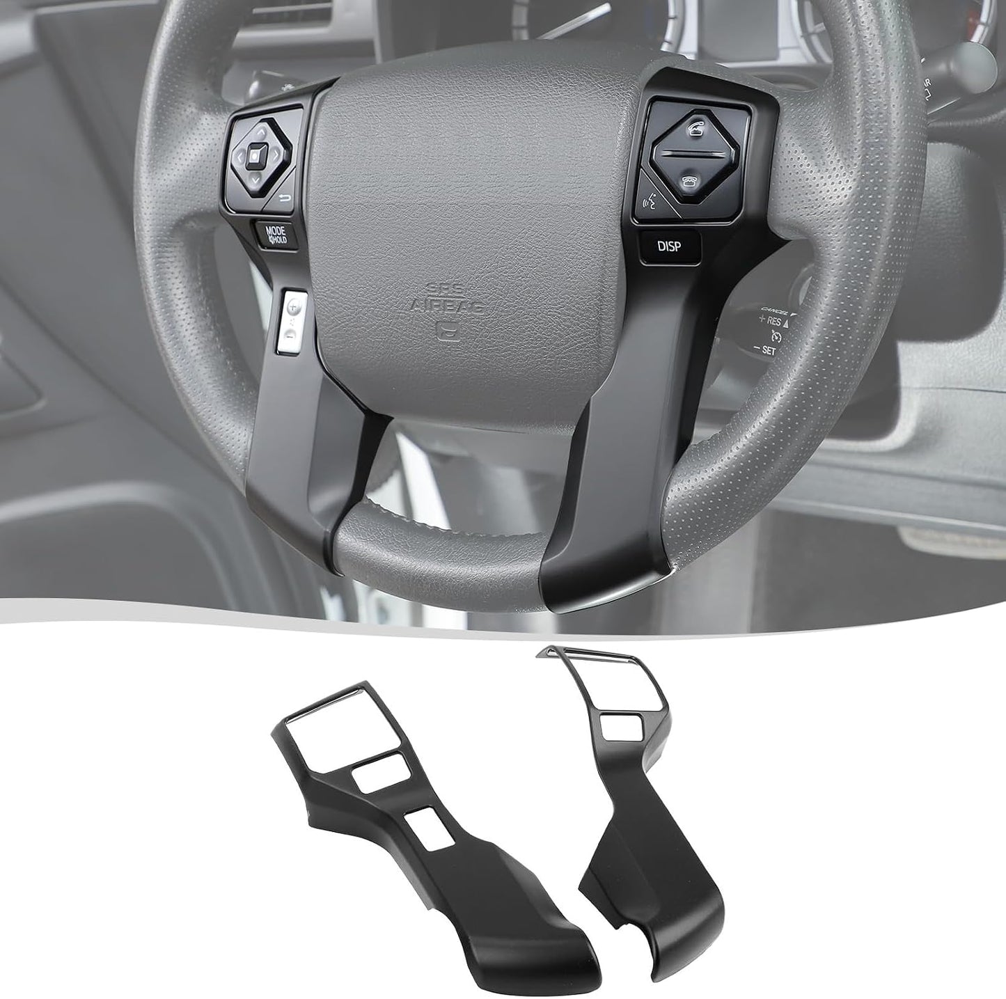 Funda volante 4Runner Tacoma Tundra 10-23 negro mate