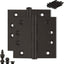 Bisagra puerta rodamiento bronce 4.5x4.5pulg latón set 2