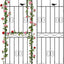2 Enrejados Jardín 71x20pulg para Plantas Trepadoras