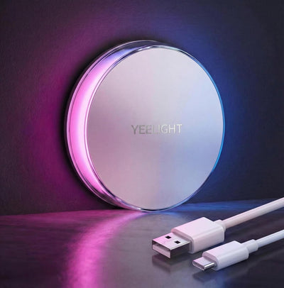 Luz Nocturna RGB Inalámbrica Tipo C Recargable con Sensor