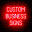 Letrero LED personalizable 6.3" 9 caracteres