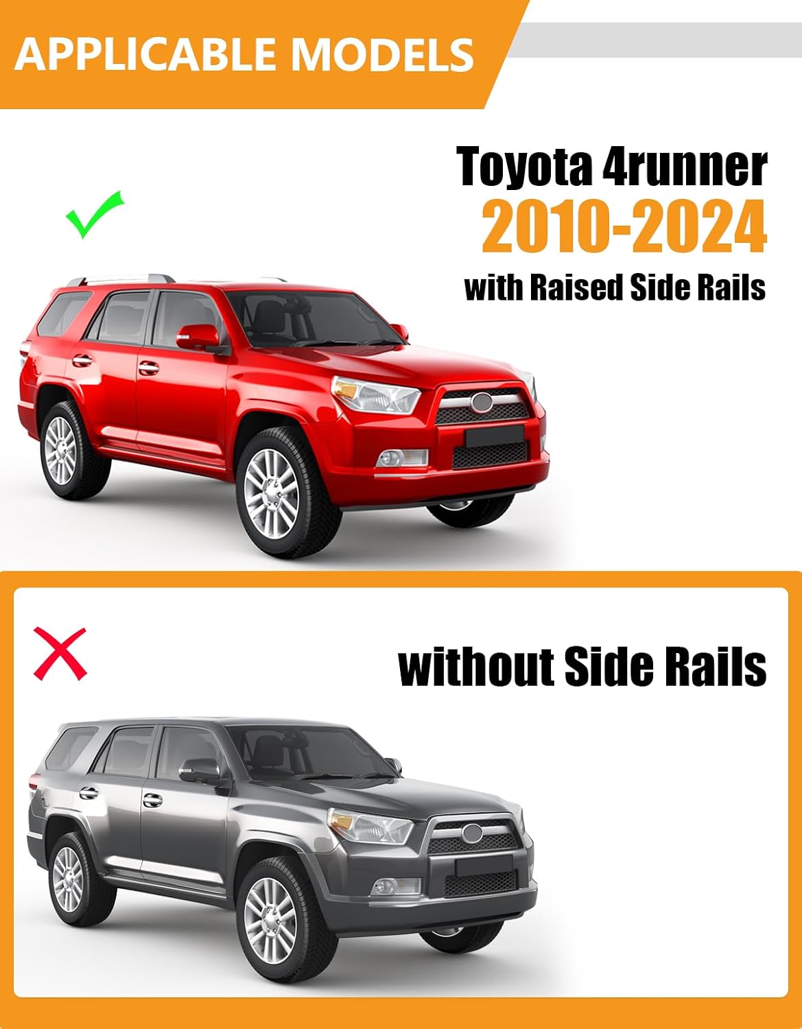 Barras portaequipajes Toyota 4Runner 10-24 aluminio