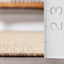 Alfombra exterior 3x5ft sólida resistente manchas