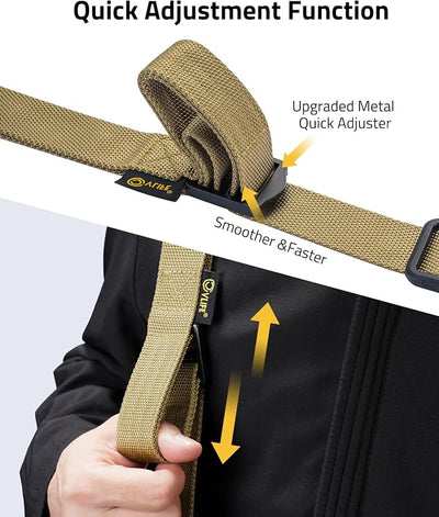 Eslinga ancha acolchada ajustable para actividades al aire libre