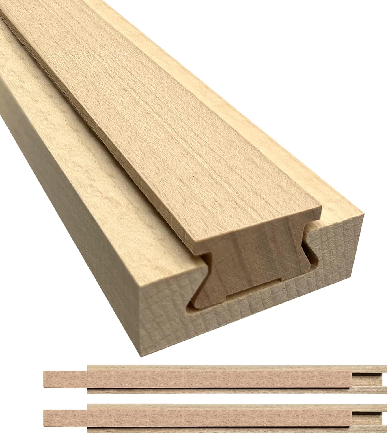 Deslizadores cajón madera rieles guía 15.7pulg kit reemplazo