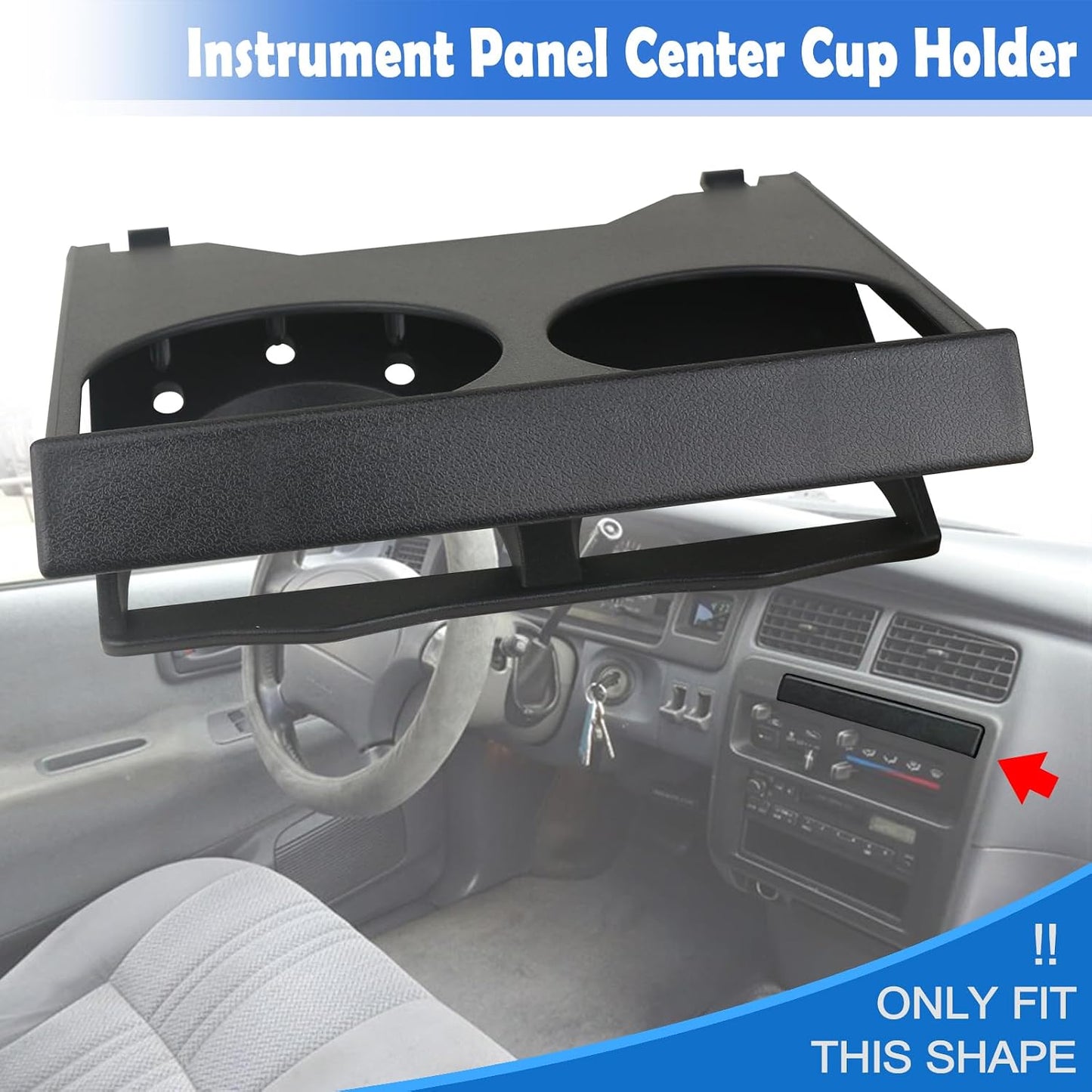 Soporte taza panel Toyota 55620-34010 doble extraíble