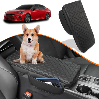 Funda reposabrazos consola Toyota Camry 2025 cuero negro