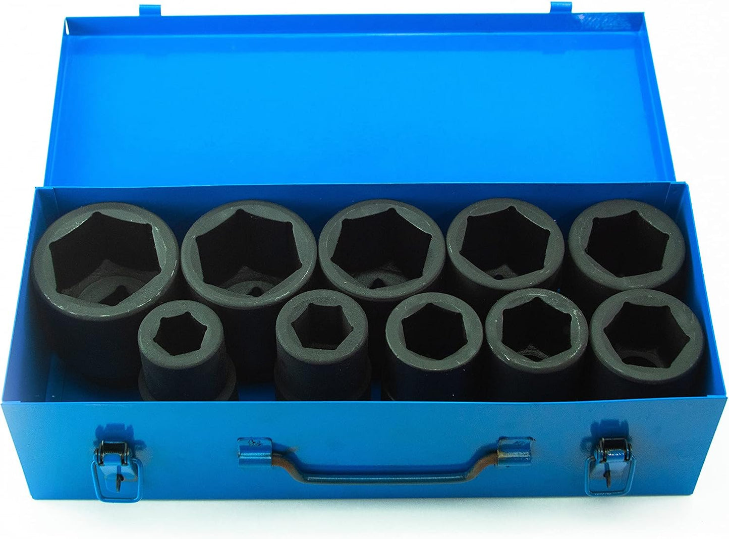 Set llaves vaso impacto profundo 7/8-2 10 Pzas