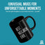 Taza cerámica café 11oz negro regalo bienvenida
