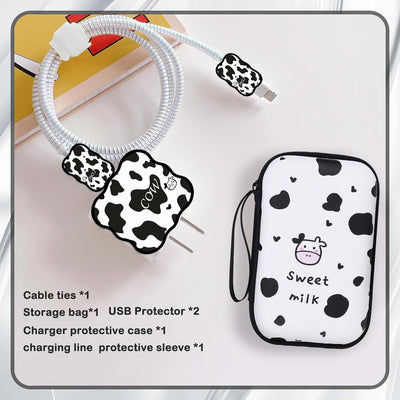 Set funda cargador USB organizador cable con bolsa viaje