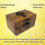 Caja rosario madera teca joyero primera comunión