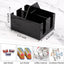 Estante dispensador gelatina mermelada condimentos negro