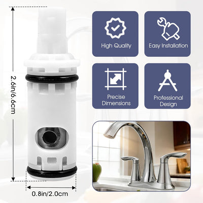 Kit repuesto cartucho grifo comp Moen para cocina baño